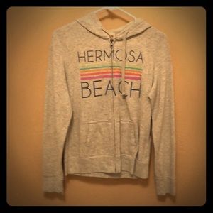 Like new zippered hoodie